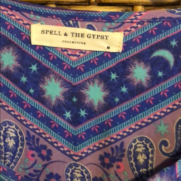 SOLD!!  Spell and the Gypsy Celestial Blouse - Picture 5 of 8